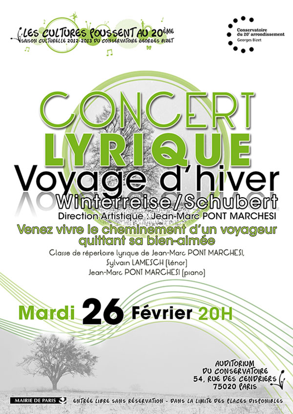 Affiche pour Voyage d'hiver