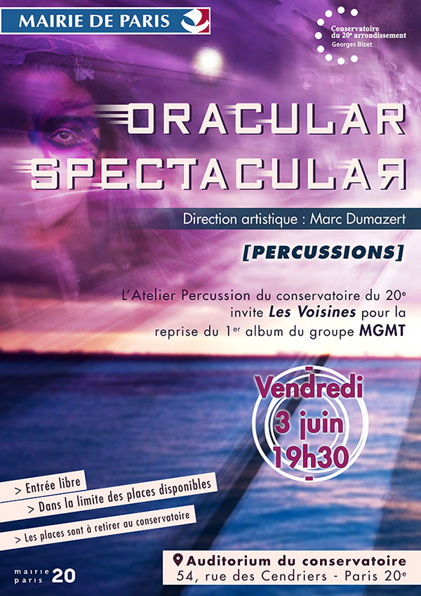 Affiche pour Oracular Spectacular 