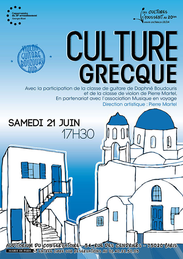 Affiche pour Culture Grecque