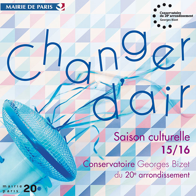 Couverture de la brochure pour la saison culturelle 2015 2016