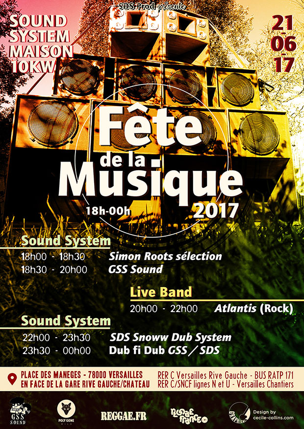flyer pour la fete de la musique